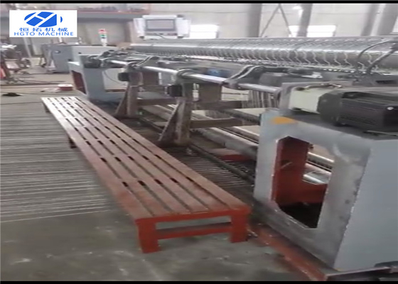 Cnc μηχανών αλιείας με δίχτυα καλωδίων 2500mm εξαγωνική αντίστροφη ύφανση τύπων με το μεγάλο μέγεθος πλέγματος