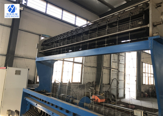 Μηχανή συγκόλλησης πλέγματος φρακτών PLC λιβαδιών, αντιδιαβρωτική αγροτική περιφράζοντας μηχανή