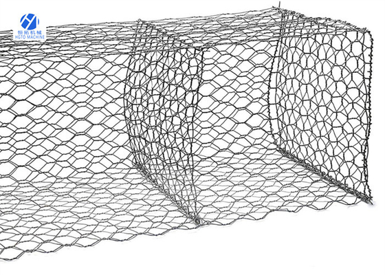 Εξαγωνικό πλέγμα καλωδίων κιβωτίων Gabion 100x120mm αλεξίπυρο Eco φιλικό